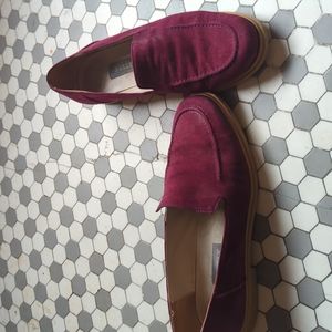 Fushia Bally Loafers 7.5